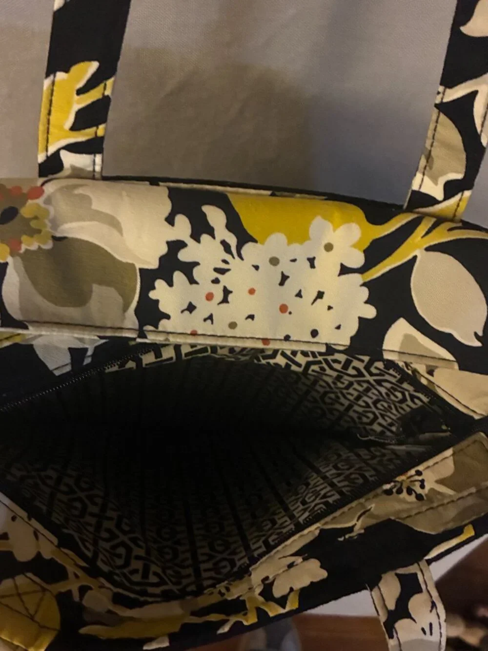 Vera Bradley Laptop Travel Tote In Dogwood Bold Floral Cottagecore Y2K Americana